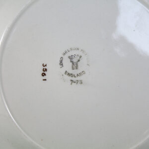 Lord Nelson Pottery England-7-73 Stamp 3561 back