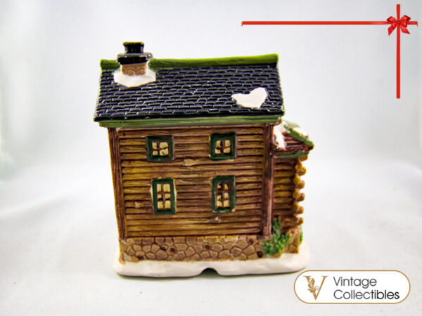 Vintage-Christmas-Village-Piece--Log-Cabin-back